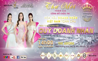 Hãng truyền thông Topstar ra mắt sân chơi mới - Hoa hậu doanh nhân Việt Nam Toàn cầu 2020